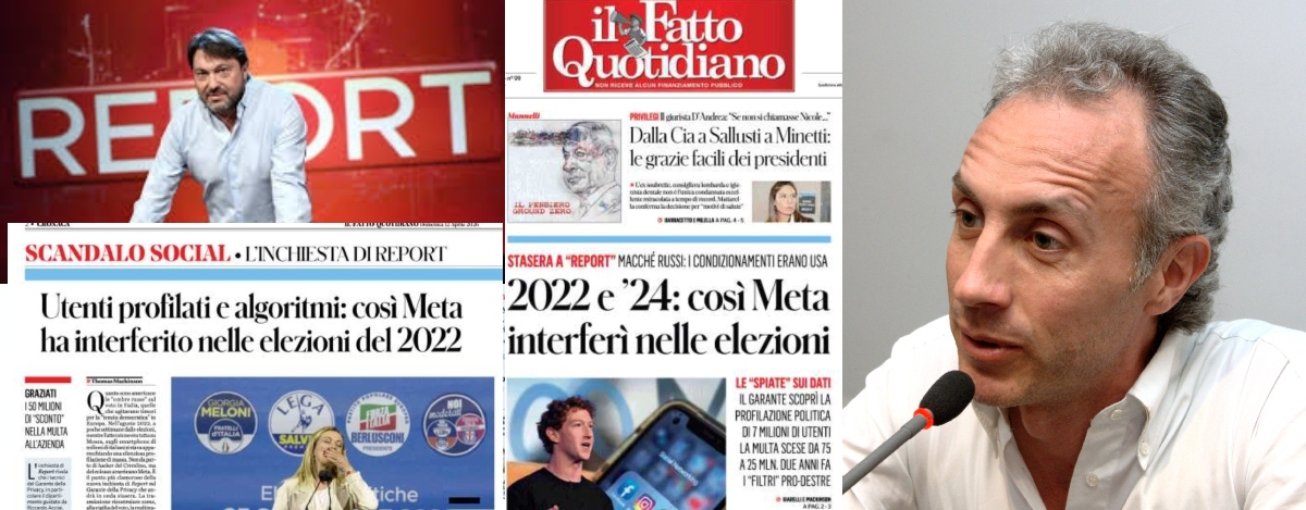 i deliri del duo ranucci travaglio la vittoria della meloni alle elezioni favorita dalle trame di fb e instagram da Secoloditalia.it i deliri del duo ranucci travaglio la vittoria della meloni alle elezioni favorita dalle trame di fb e instagram