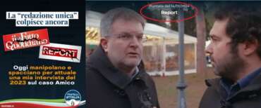 Fidanza denuncia il “tarocco” di Fatto Quotidiano e Report: «La redazione unica colpisce ancora»