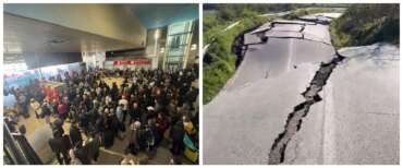 Frana gigante in Molise: chiuse A14 e linea ferroviaria. Meloni segue gli aggiornamenti