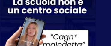 Un altro professore di odio contro Meloni: “Cagna maledetta”. Era già stato sospeso per una bestemmia