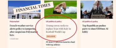 Italia ripescata ai Mondiali grazie all’esclusione dell’Iran? Il governo: “No, sarebbe assurdo e vergognoso”