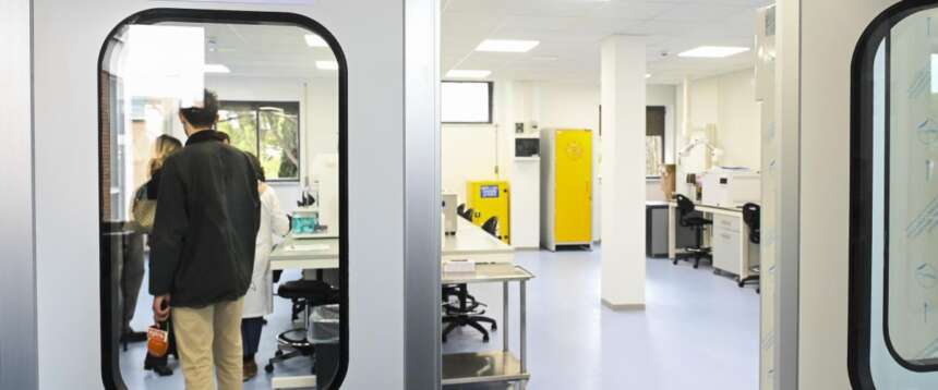 Il laboratorio di un Its del settore farmaceutico