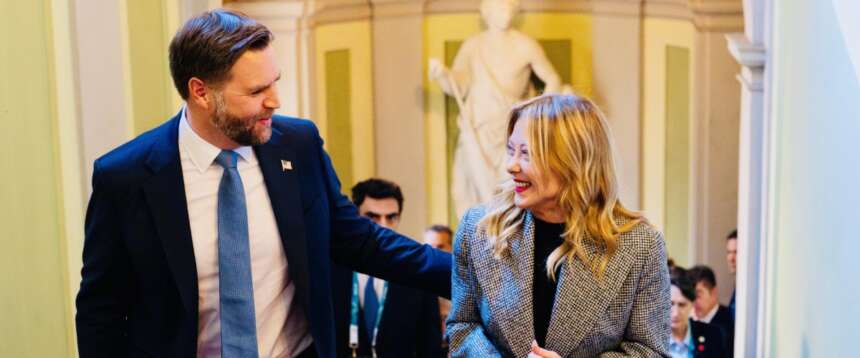 “Meloni leader che traccia la rotta, chiunque parli con lei lo nota”: la prefazione di Vance a “Giorgia’s Vision”