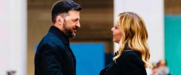 Meloni riceve Zelensky: “Italia al lavoro per costruire un percorso di pace”