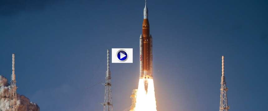 Partita la missione per la Luna, 54 anni dopo (video). C’è tanta Italia in viaggio nello spazio