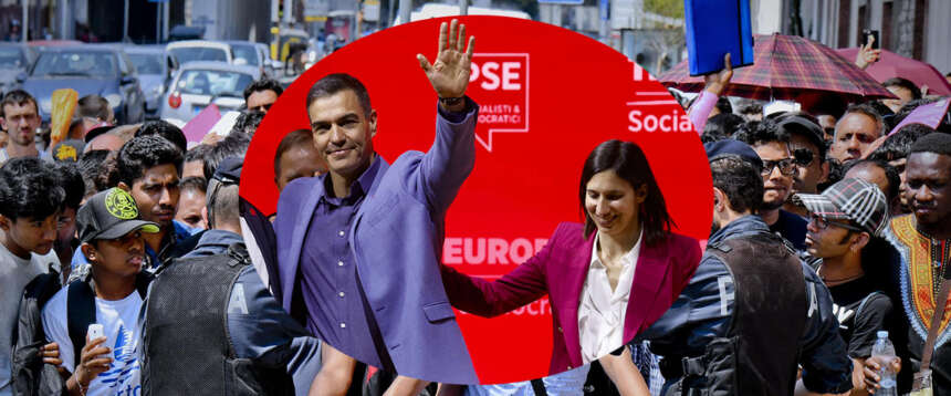 La carica dei 500mila: Sanchez approva la legge accogli-migranti (senza documenti). Schlein vuole imitarlo