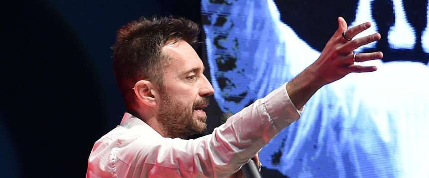 Andrea Scanzi partecipa al convegno “SUM #02 Capire il Futuro” organizzato da M5S presso l’associazione Gianroberto Casaleggio a Ivrea, 07 aprile 2018.