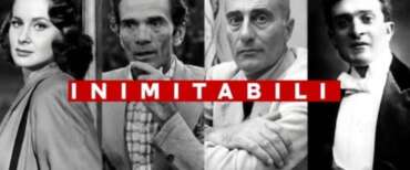 Tornano gli “Inimitabili” su Rai3: da Alida Valli a Pasolini, a Montanelli, la nuova serie di Sylos Labini