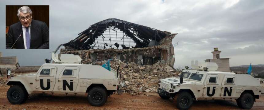In Libano spari israeliani contro una colonna italiana di Unifil