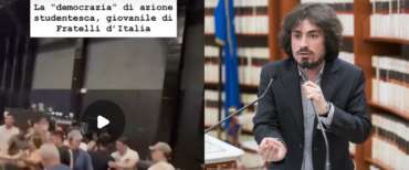 Assalto ai ragazzi di destra, il presidente dei giovani Verdi ribalta la realtà in nome dell’antifascismo