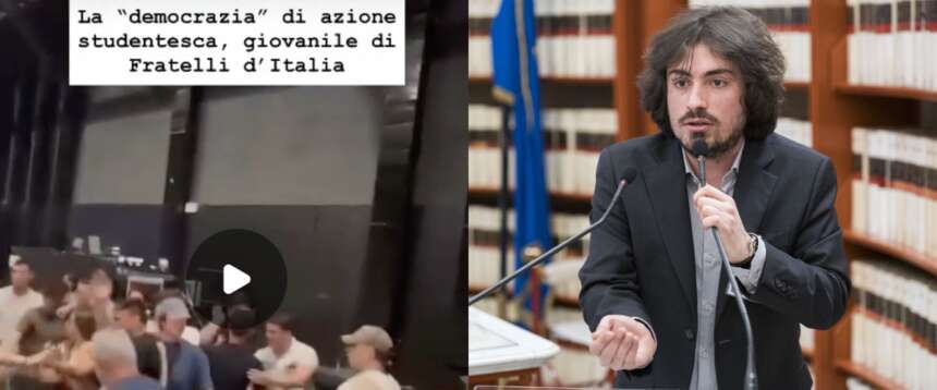 Assalto ai ragazzi di destra, il presidente dei giovani Verdi ribalta la realtà in nome dell’antifascismo