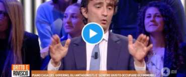 Case occupate, Bignami in tv incenerisce l’ennesimo attivista di turno che rivendica l’abusivismo come esproprio proletario da welfare