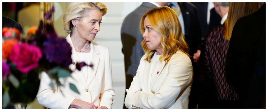 Meloni sollecita Ursula: “Misure straordinarie per famiglie e imprese come facciamo con la difesa”