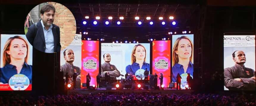 “Da Benito a Giorgia, un lungo filo nero”: delirante intervento di Montanari. FdI: “Retorica indegna, propaganda scadente (video)