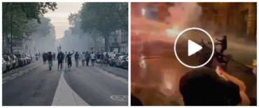 Inferno a Parigi per la festa del Psg: un morto e 219 feriti negli scontri (video). Bardella apre il caso politico: «Sappiamo chi sono»