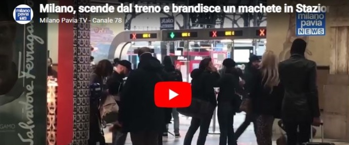 paura a milano gambiano col machete semina il panico in stazione bloccato col taser i sindaci pd come commentano video da Secoloditalia.it paura a milano gambiano col machete semina il panico in stazione bloccato col taser i sindaci pd come commentano video