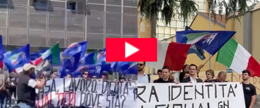 Da Milano a Roma, giovani in piazza a favore del Piano Casa di Meloni: “La sinistra offre il caro affitti, la destra risposte”