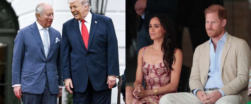 Re Carlo ha “ricucito” i rapporti tra Usa e Regno Unito, ma la sua visita fa tremare Harry e Meghan