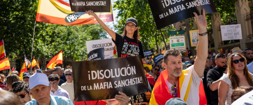 SPAGNA SANCHEZ PROTESTE MADRID