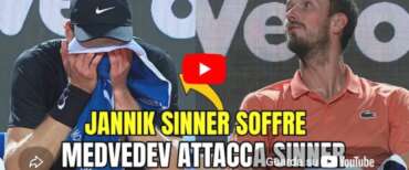 Sinner-Medvedev in semifinale (sospesa e rinviata per pioggia) a Roma: lezione di tennis in campo e di stile (mancato) a brodo campo