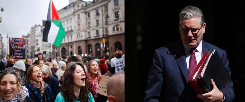 Gb, stretta di Starmer: proibire le manifestazioni pro-Pal. Rischio di radicalizzazione dopo gli ultimi eventi