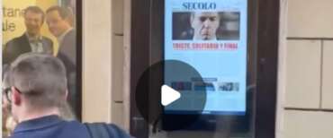 La prima pagina del Secolo virale in Spagna dopo il titolo su Sanchez (video)