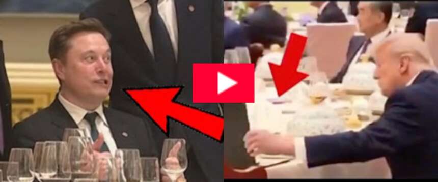 Cena tra Usa e Cina, Trump sbircia negli appunti di Xi e Musk fa le smorfie nei selfie con gli imprenditori (video)