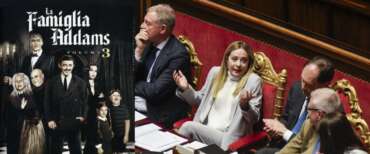 A sinistra dietro le battutine il nulla. Dalla famiglia Addams alla spesa al supermercato. E vorrebbero governare?