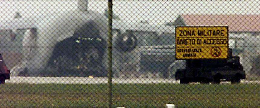 Un’ immagine di archivio della base Usaf di Aviano (Pordenone)