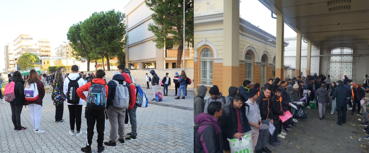 bambini delle elementari in gita in mezzo ai clandestini lavaggio del cervello a trieste dal ministero verifiche in corso da Secoloditalia.it bambini delle elementari in gita in mezzo ai clandestini lavaggio del cervello a trieste dal ministero verifiche in corso