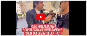 Migranti: Donzelli parla al “democratico” compagno, lui lo insulta: “Voi siete bastardi e str…” (video)