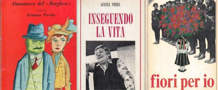 Le copertine di alcuni libri di Gianna Preda