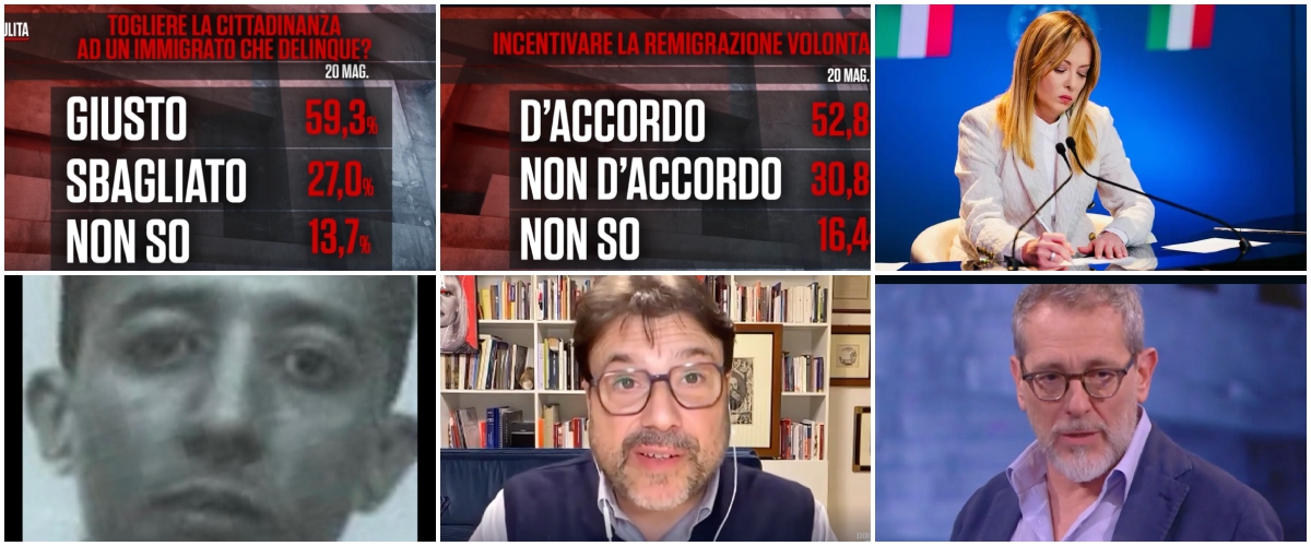 effetto modena il sondaggio che gela formigli e montanari s236 a espulsioni e remigrazione meloni la pi249 credibile da Secoloditalia.it effetto modena il sondaggio che gela formigli e montanari s236 a espulsioni e remigrazione meloni la pi249 credibile