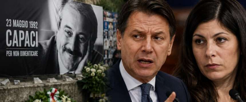 Conte, ignobile polemica: sfrutta l’anniversario di Falcone per attaccare il governo. Ira FdI: “Avvilente”