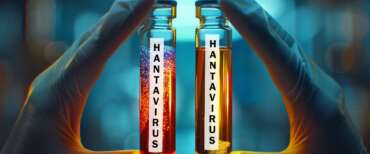 HANTAVIRUS VIRUS INFEZIONE EPIDEMIA MALATTIA MALATTIE EPIDEMIE PROVETTE PROVETTA LABORATORIO GENERATE AI IA