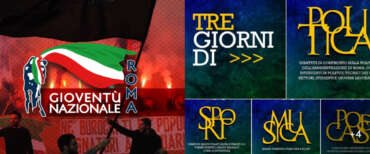 Il programma integrale di “Onda d’Urbe”: la tre giorni di politica e non solo promossa da Gioventù nazionale Roma