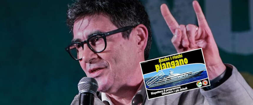 La sinistra perde il pelo ma non la Patrimoniale. Fratoianni minaccioso: “Mica quella parola spaventa i nostri alleati?”