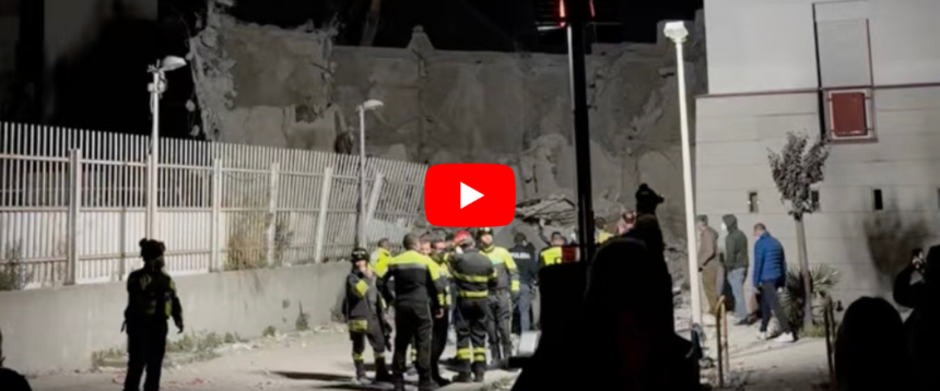 CROLLO VELE SCAMPIA