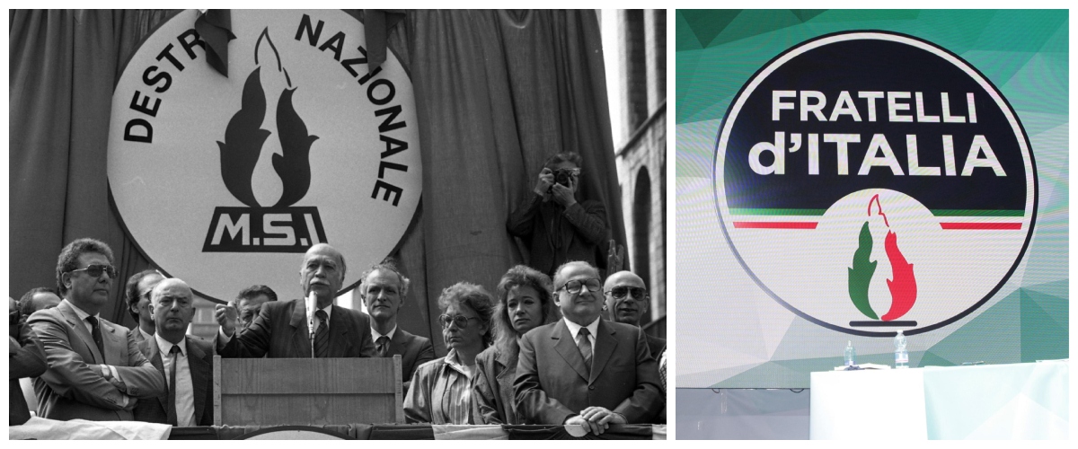 FdI celebra Giorgio Almirante, l’omaggio di La Russa e Arianna Meloni: “La sua fiamma vive ancora nel nostro simbolo”
