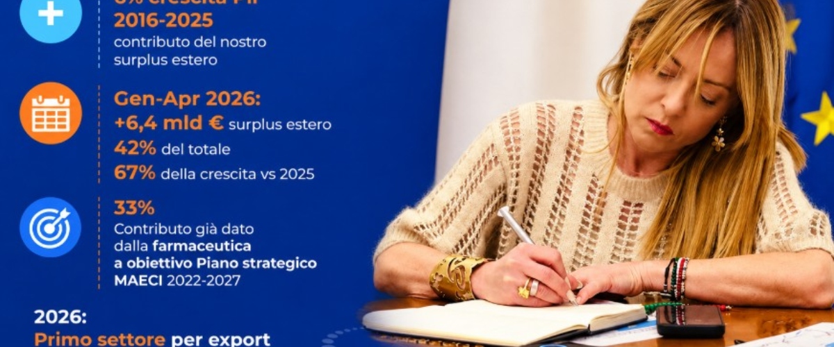 Meloni: “La farmaceutica eccellenza assoluta del Made in Italy, strategica per la sovranità e la crescita dell’Italia”