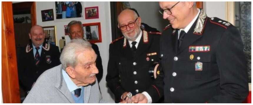 È morto a 109 anni Guerino Patani, il carabiniere più longevo d’Italia. Crosetto: il suo esempio resta nella storia dell’Arma