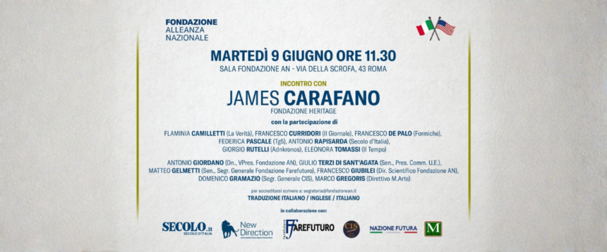 Italia Stati Uniti convegno Roma