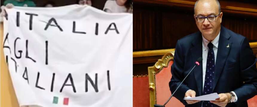 “Italia agli Italiani”, studenti puniti per lo striscione a Cesena: sei in condotta e tesina riparatoria sugli africani