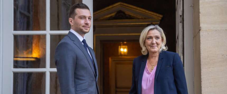 Le Pen e Bardella volano, Mélenchon resta impantanato: il primo sondaggio per le elezioni francesi del 2027