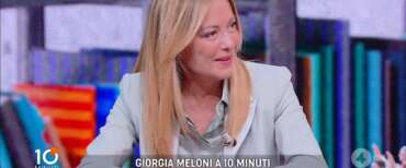 Meloni rompe il tabù del Quirinale: «Può arrivare un presidente non di centrosinistra»