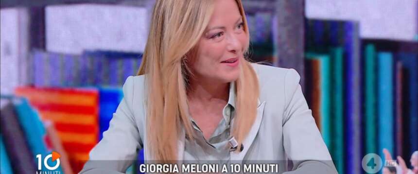 Meloni rompe il tabù del Quirinale: «Può arrivare un presidente non di centrosinistra»