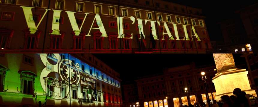 2 giugno, Palazzo Chigi si tinge di tricolore e apre ai cittadini: gli eventi in programma per gli 80 anni della Repubblica (video)