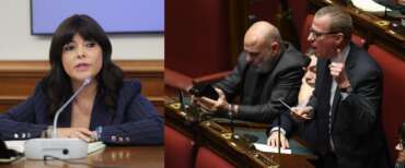 Alice Buonguerrieri di FdI e Alfonso Colucci del M5S