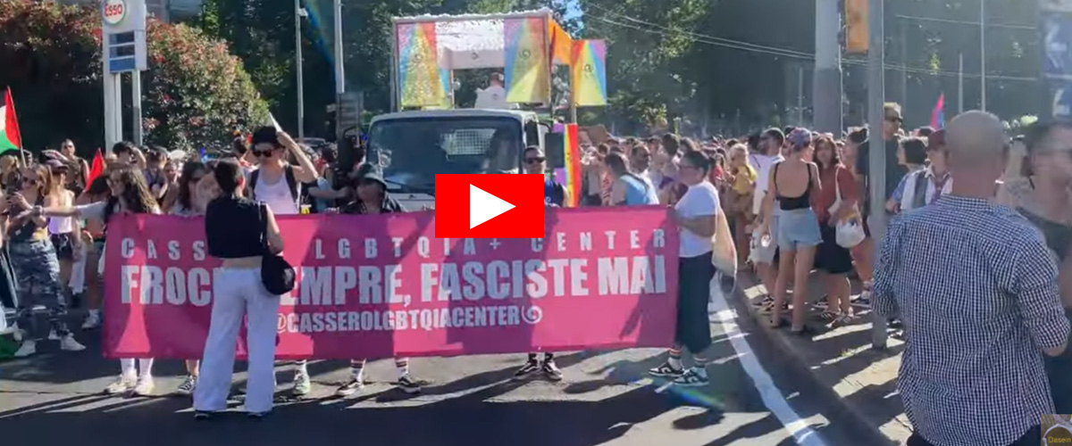 tensione al gay pride di bologna israeliani denunciano insulti e spintoni a una donna incinta video da Secoloditalia.it tensione al gay pride di bologna israeliani denunciano insulti e spintoni a una donna incinta video