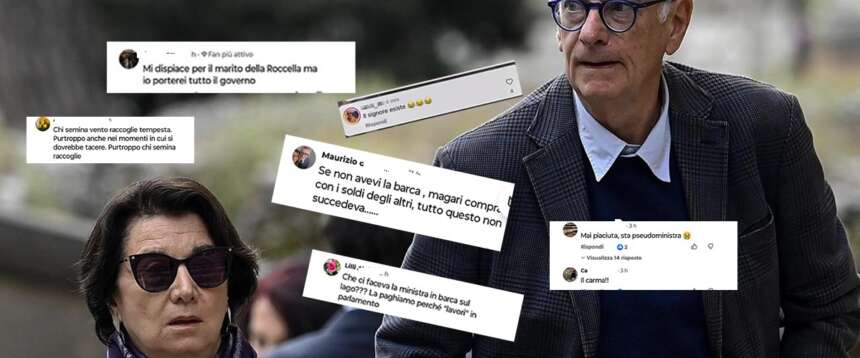 Marito scomparso, la feccia “rossa”  festeggia e insulta la Roccella. Meloni: “Commenti disumani”
